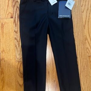 NEW Appaman Boys Black Slacks Size 5
